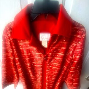 Vintage Leslie Pomer “Burnt Orange/gold”
Colored Mod wife dress 50s 60s. Small